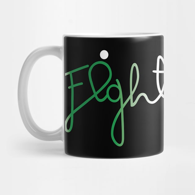 Fighter- Adrenal Cancer Gifts Adrenal Cancer Awareness by AwarenessClub